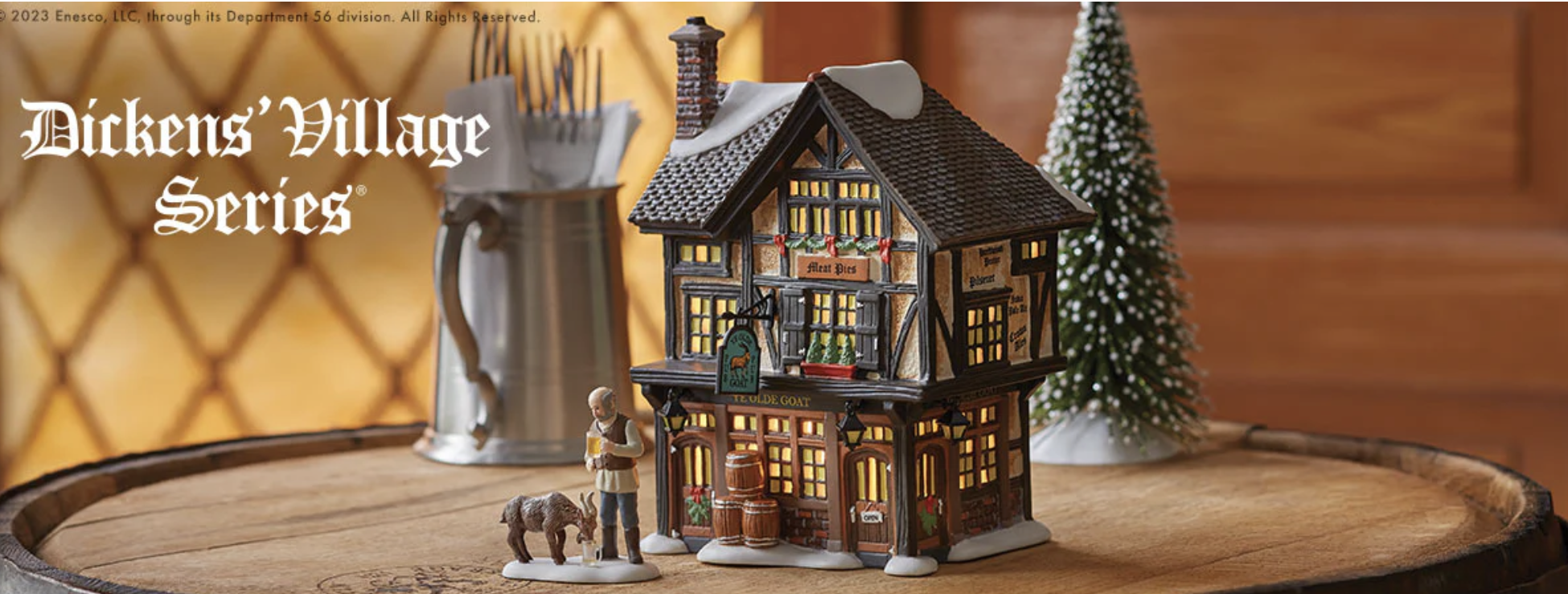 Dept 56 Haberdashery Christmas in the City 55310 - Treasure Trove  Collectibles & Marketplace