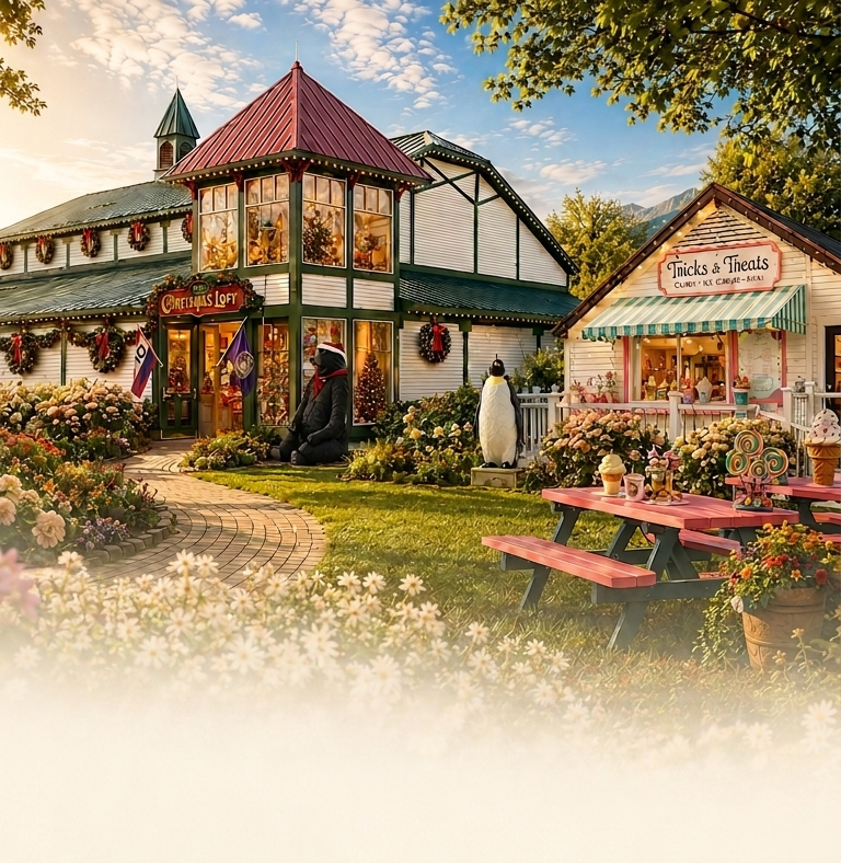 Christmas Store Exterior