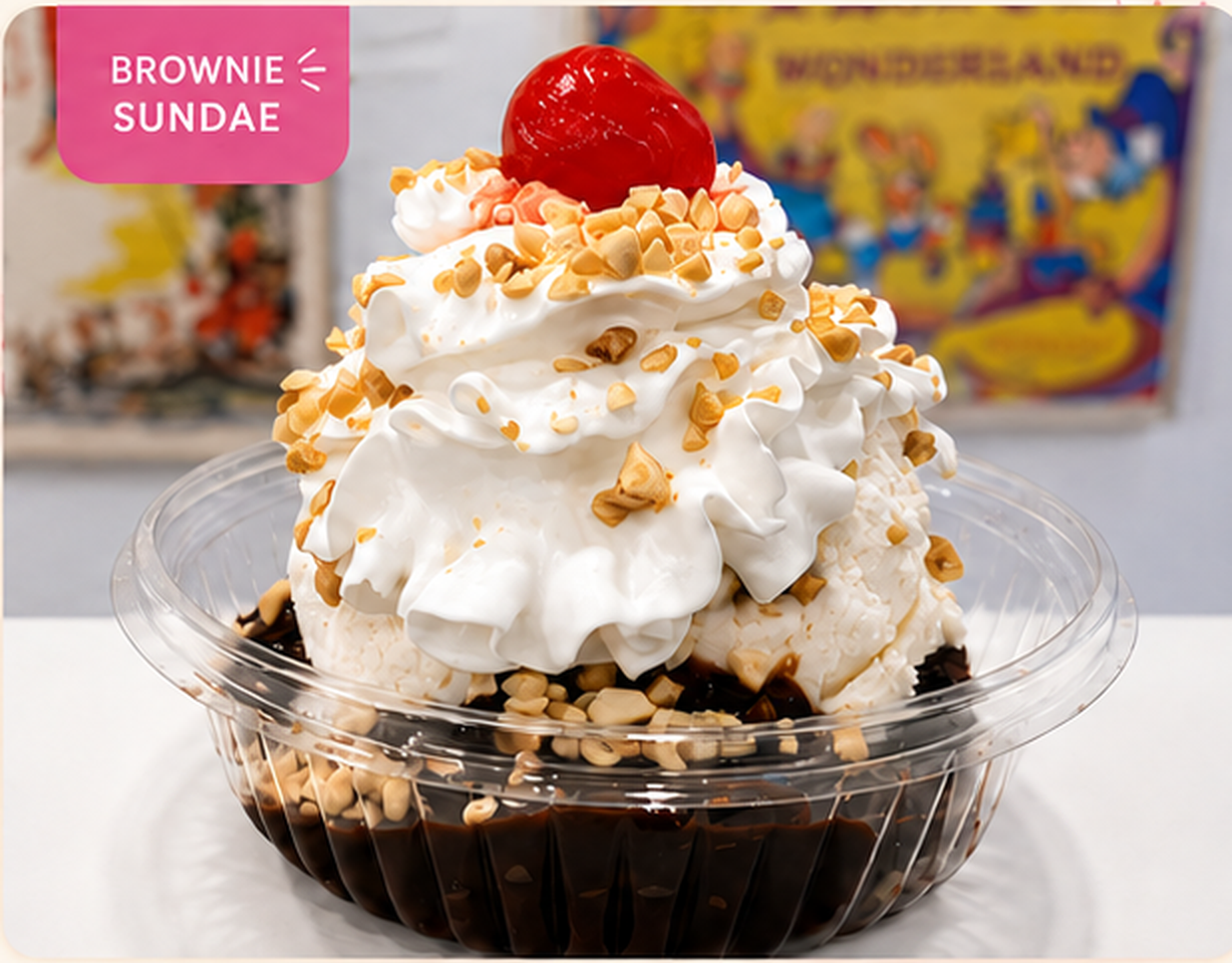 Brownie Sundae Ice Cream