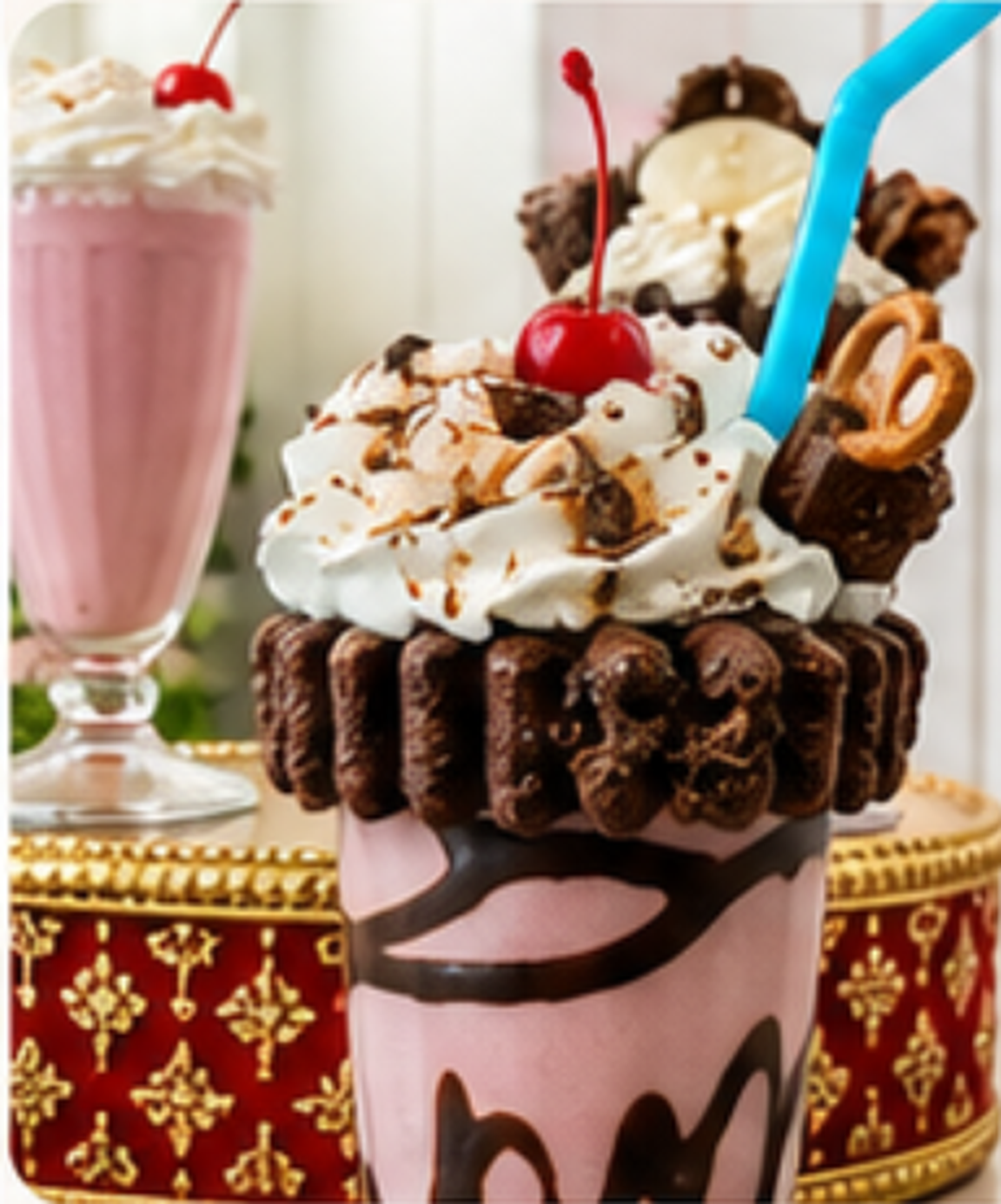Chocolate milkshake