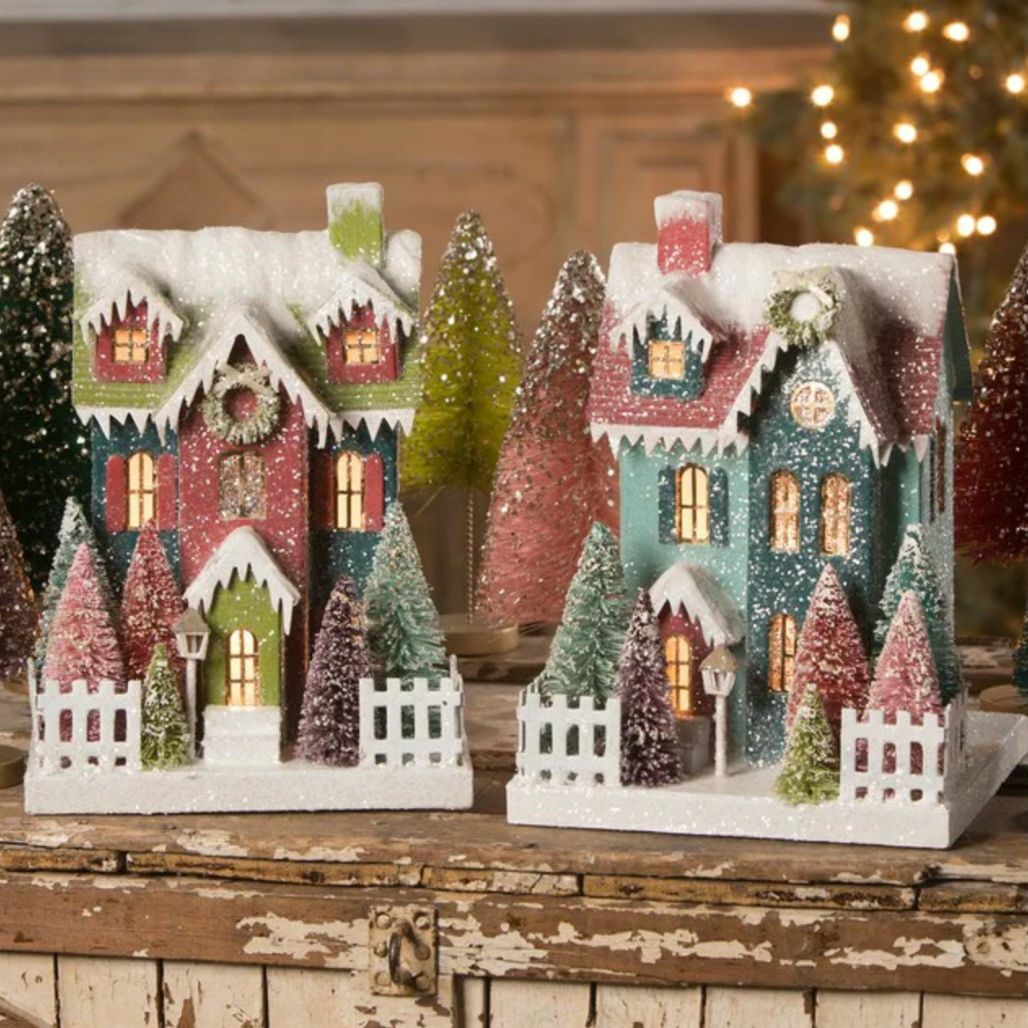All About Putz Houses - The Christmas Loft