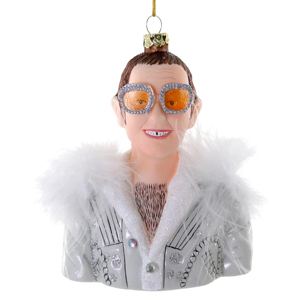 Cody Foster u0026 Co - Elton John Blown Glass Ornament