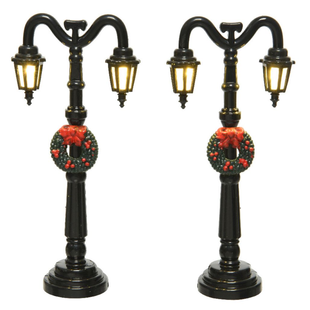 LED Lantern Street Lamps Set of 2 265532