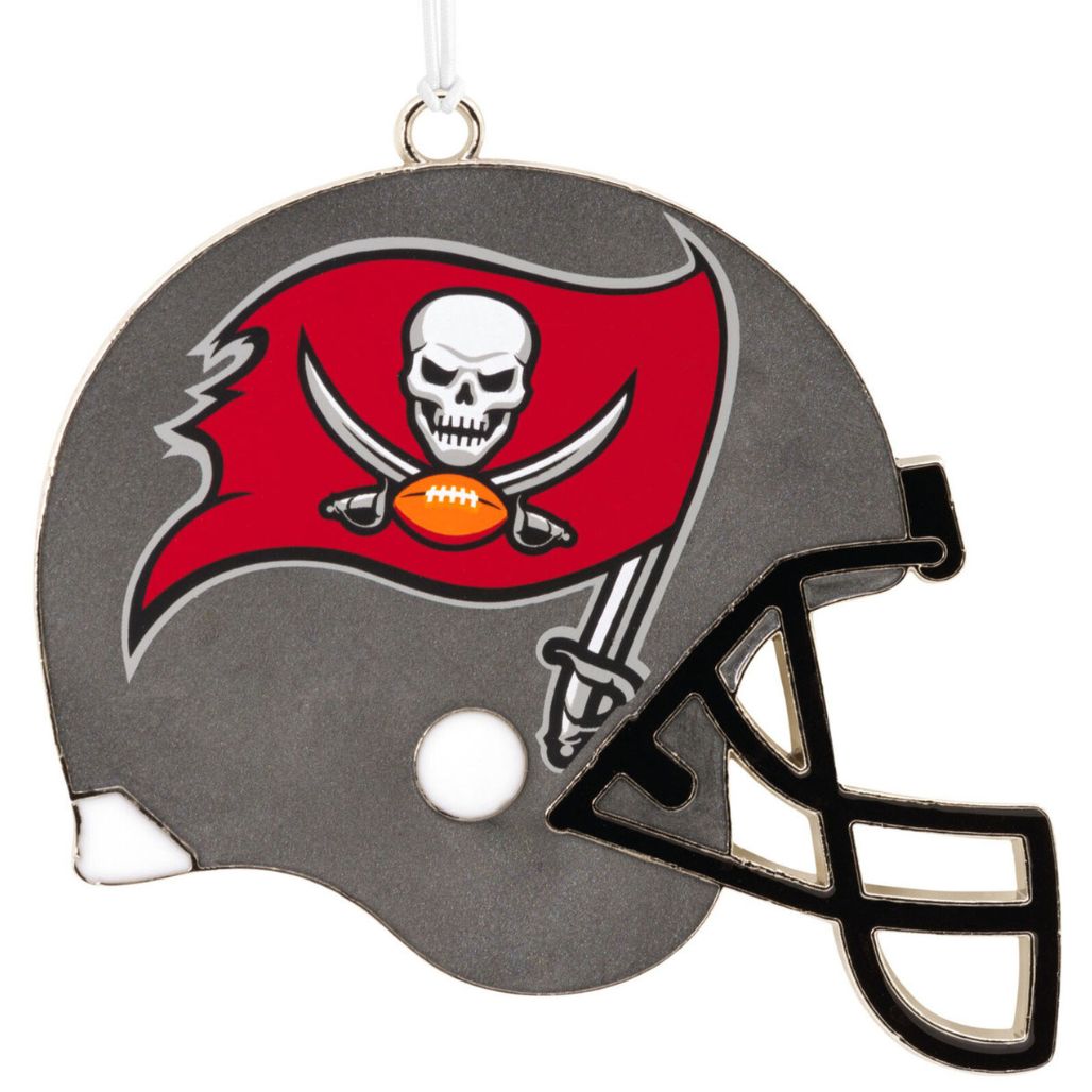 Tampa Bay Buccaneers NFL Let's Go Skull Christmas Ornament Custom Name For  Fans