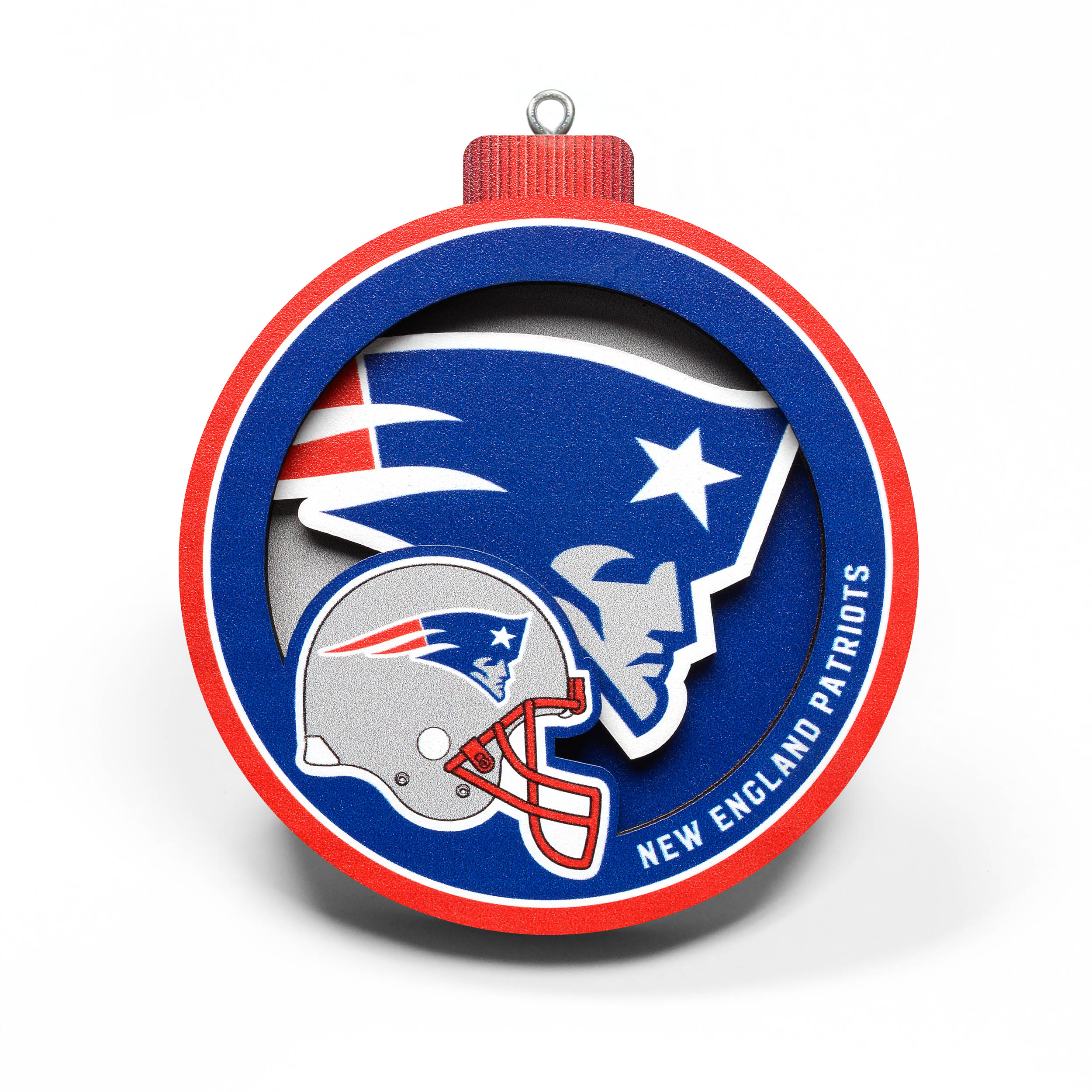 New England Patriots Helmet Ornament - Old World Christmas