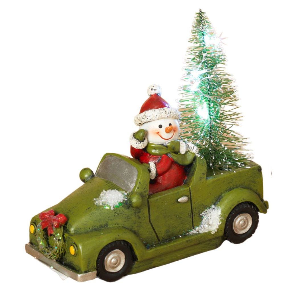 Grinch Green Farm Truck Christmas Small Truck Decor Vintage Green