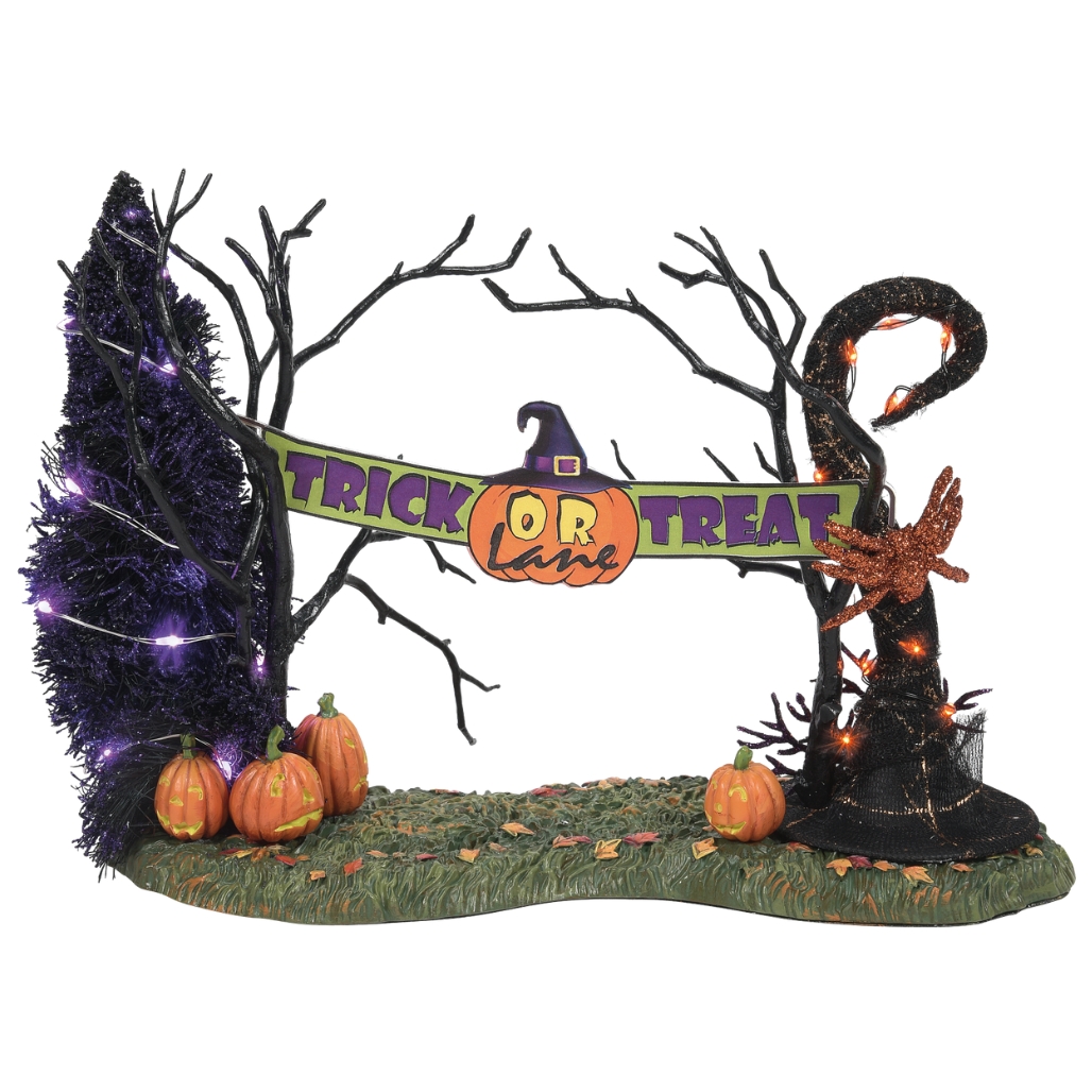 Department 56 - Halloween Village - Trick or Treat Lane Entrance, image size:1028x1028