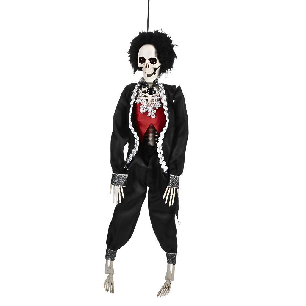 Victorian Skeleton - Black Hair