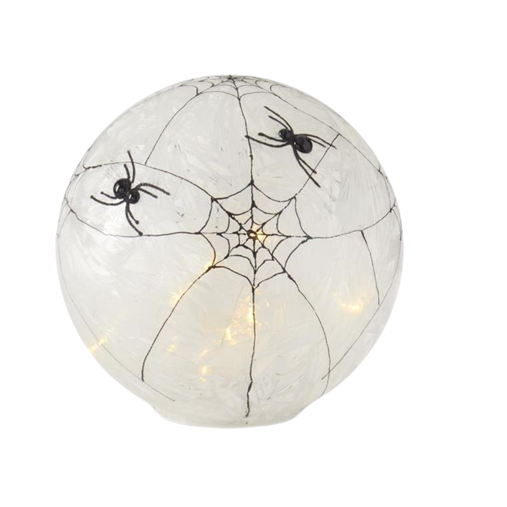 Color Changing LED Angel Blowing Horn Glass Globe