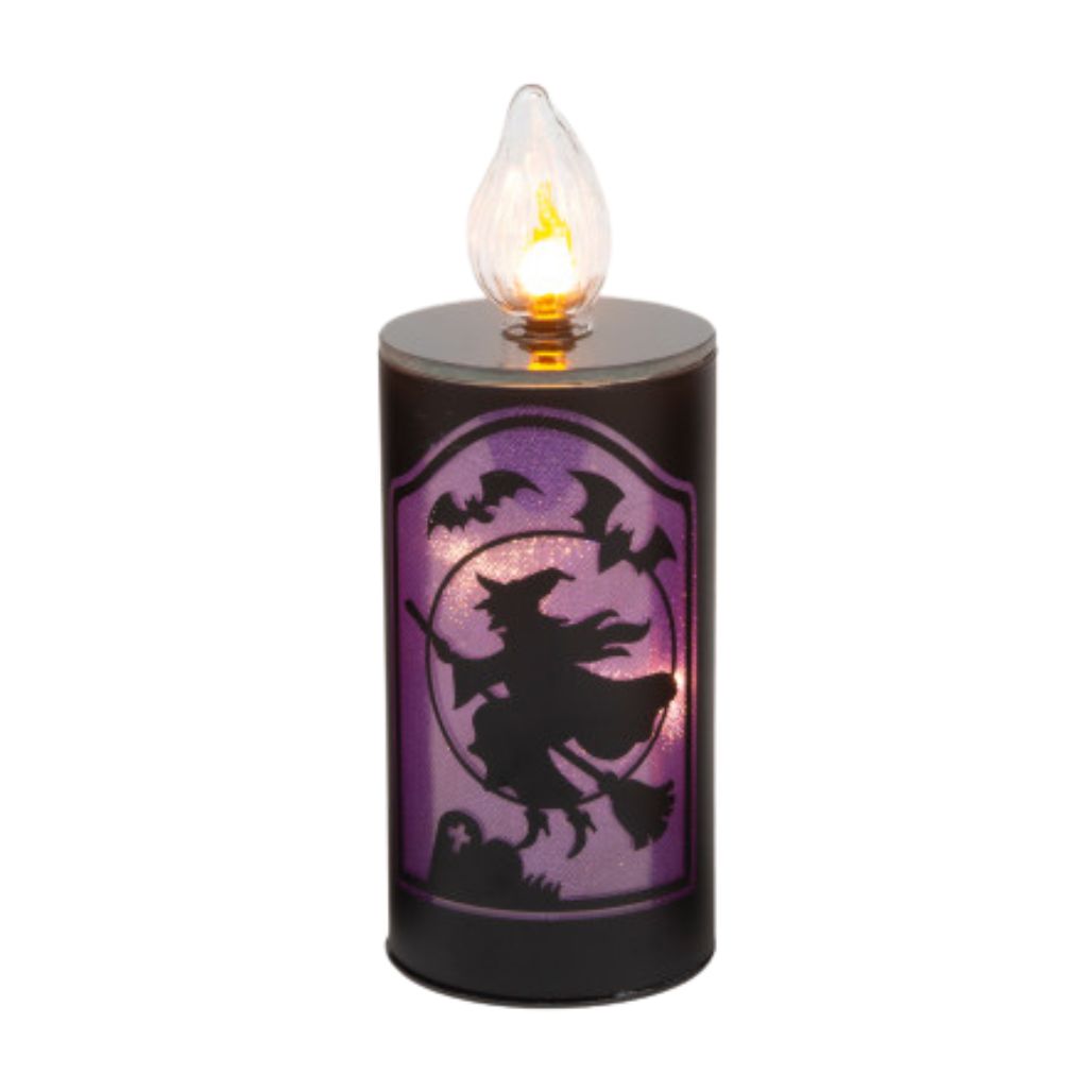 天野タケル 原画 額装済み skull, lemons & a candle Lighted Halloween Skull And Crossbones Candle with Flame
