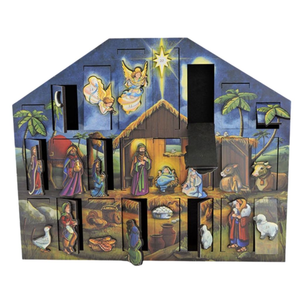 Byers Choice Nativity Advent Calendar - 2