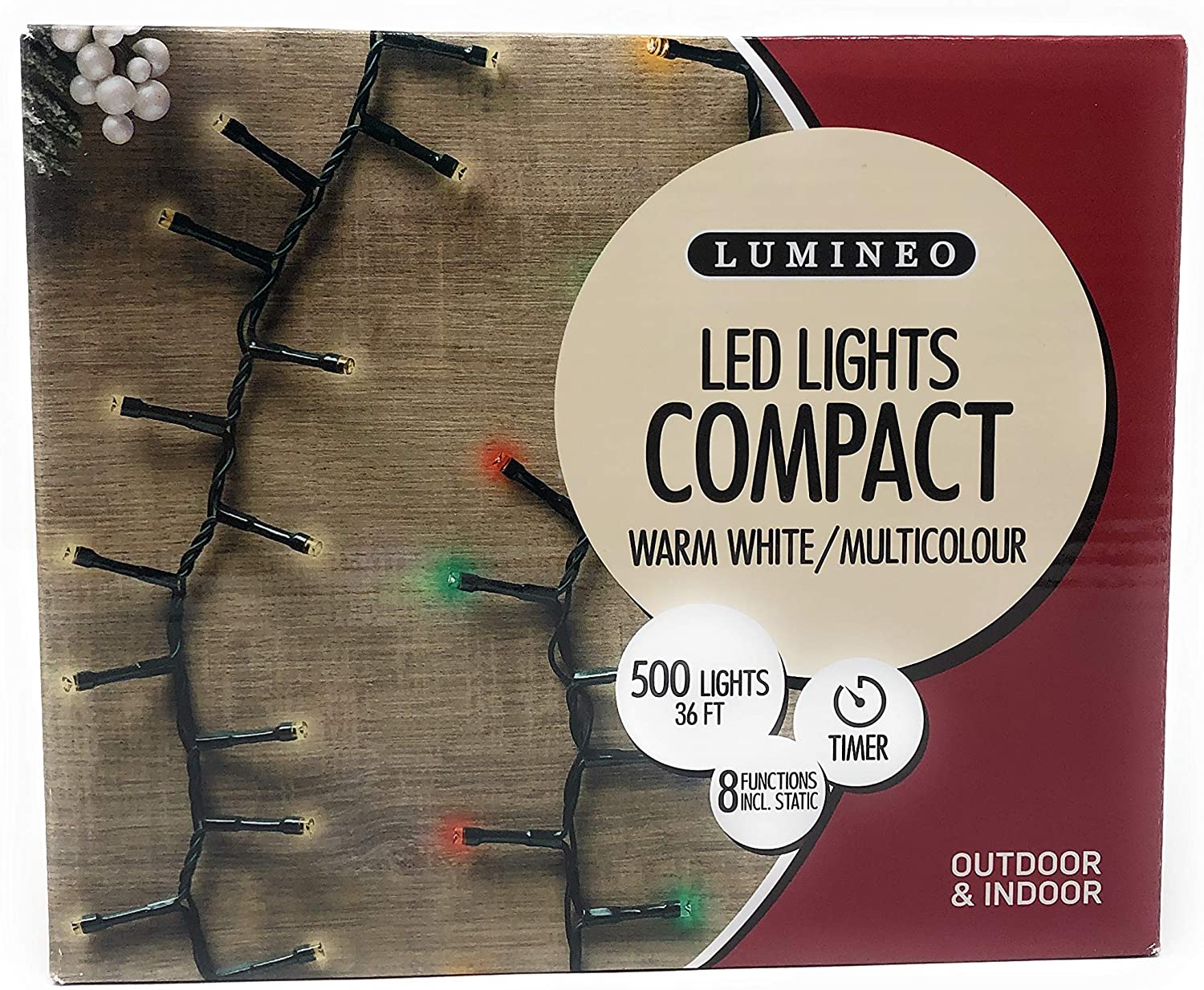 lumineo led lights compact warm white