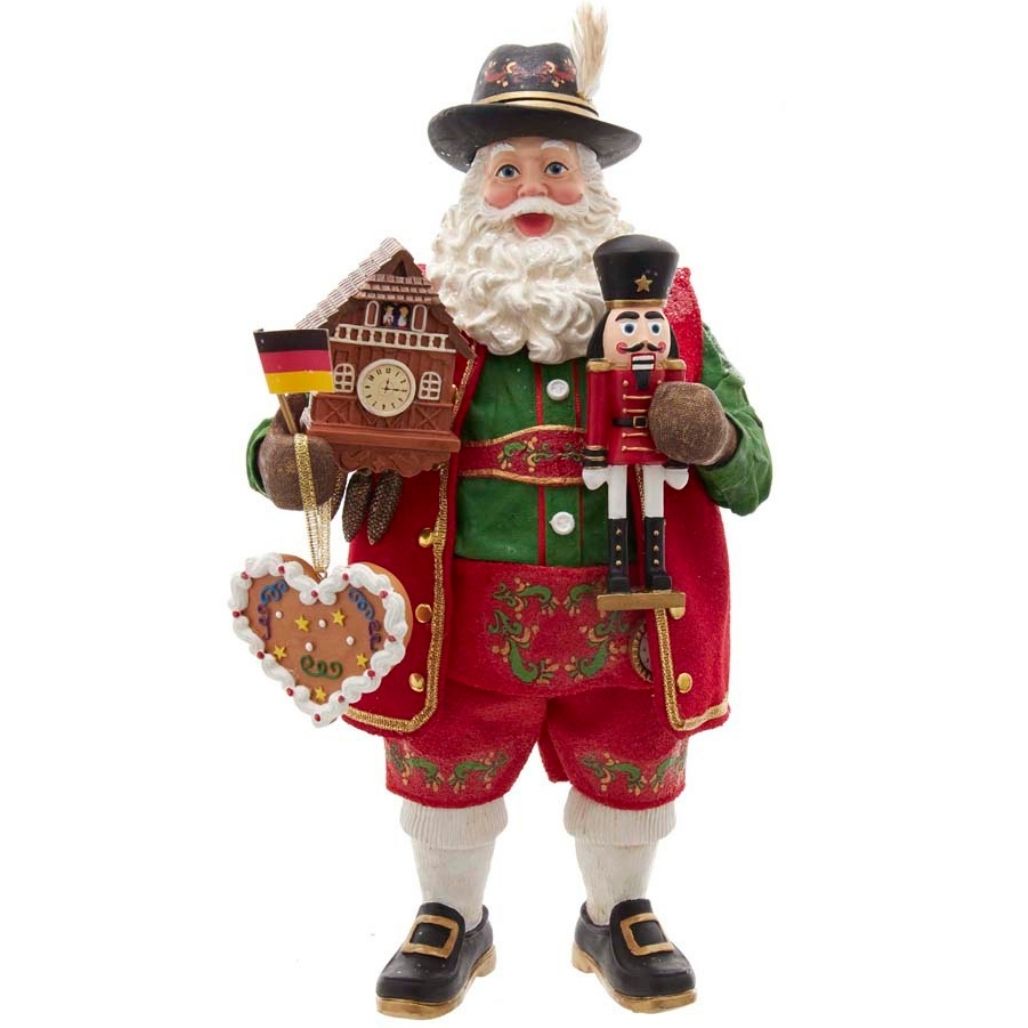 Fabriche Musical German Santa | The Christmas Loft