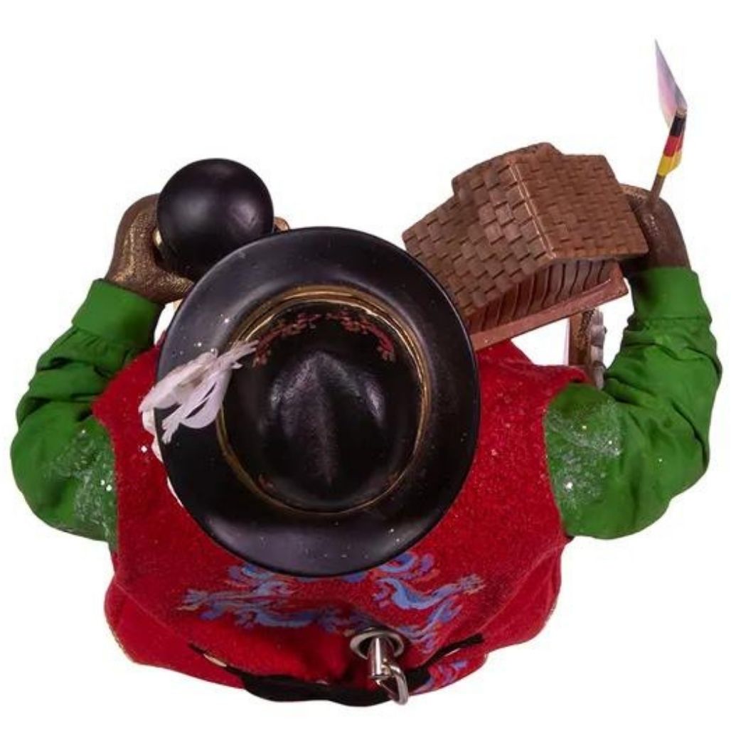 Fabriche Musical German Santa | The Christmas Loft