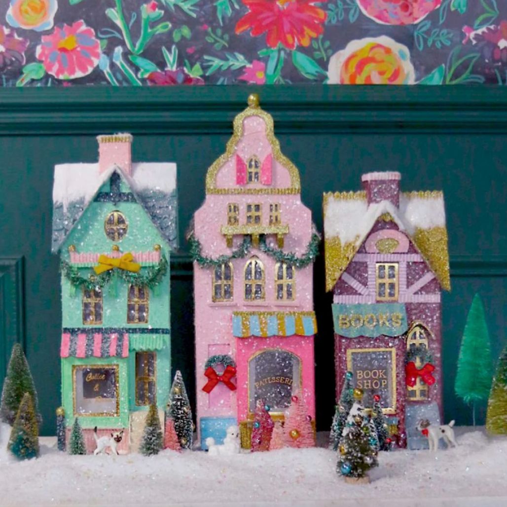 All About Putz Houses - The Christmas Loft