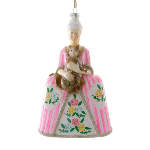 Cody Foster & Co - Mademoiselle Pink Blown Glass Ornament