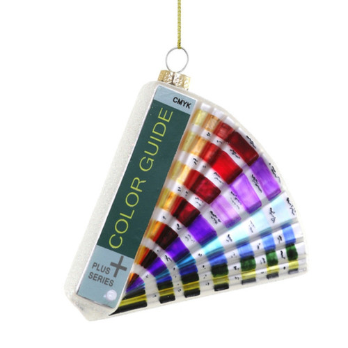 Cody Foster Glass Designers Color Guide Ornament