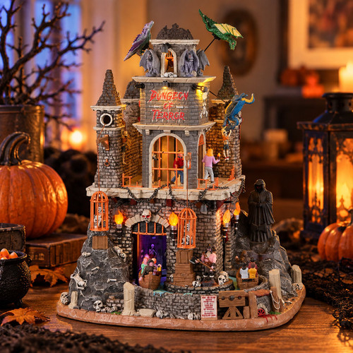 Lemax Dr. Dreadmoor's Castle | Spooky Town Sights and Sounds