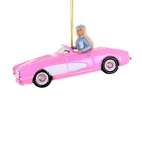【希少】CORINTHIAN マラドーナ Christmas 2003 未開封 Pink Corvette Ornament with Classic Design