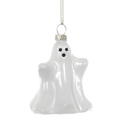 Whimsical White Ghost Ornament