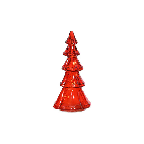 Cody Foster Verdant Green Glass Tree Ensemble, Set of 5