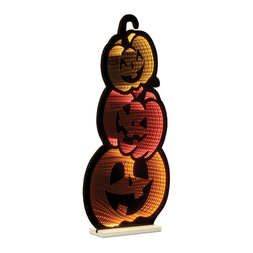 Triple Jack O Lantern Infinity Light
