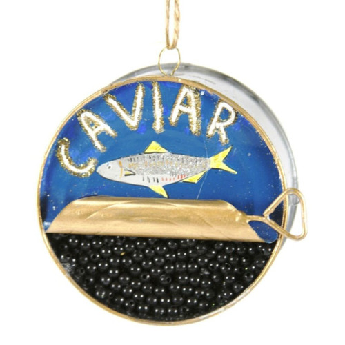 Cody Foster Caviar Glass Ornament
