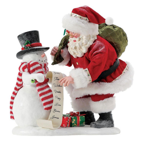 POSSIBLE DREAMS サンタクロースフィギュリン お昼寝 人形 Possible Dreams Clothtique Santas | Collectible Santa Figurines