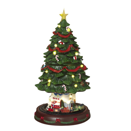 Lighted Collapsible Holiday Tree