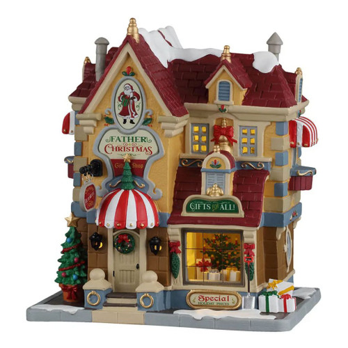 Lemax Christmas On Victoria Street | Lighted Facade Scene