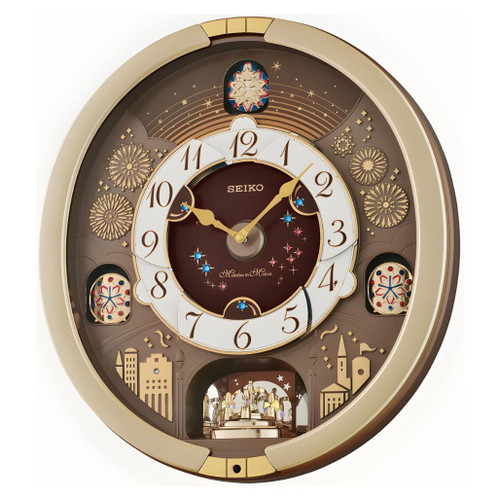 Seiko Golden Tones & Tunes Clock | 30 Melodies