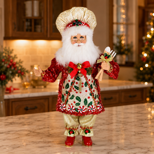 Karen Didion Santa Figurines | Luxurious Collectible Santas