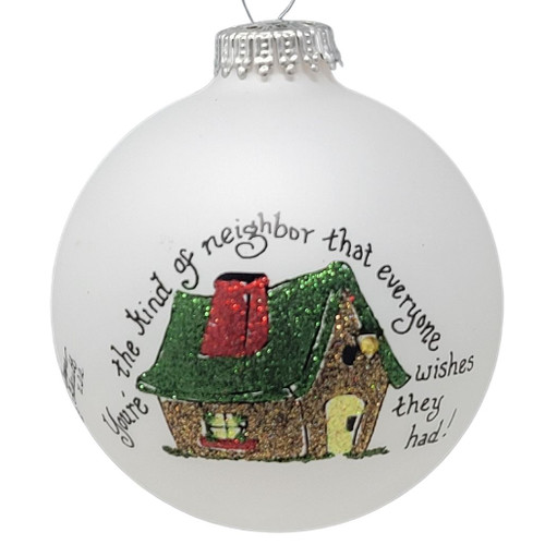 World's Greatest Neighbors - Neighbor Ornament - personalized - C182