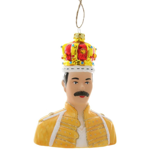 Cody Foster - Freddie Mercury Blown Glass Ornament 