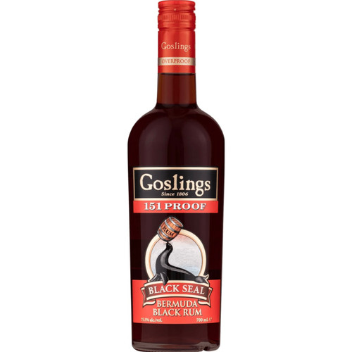 Gosling's Black Seal Overproof 151 Rum