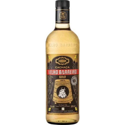 Velho Barreiro Gold Cachaça