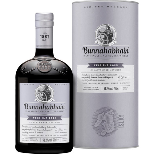 Bunnahabhain Fèis Ìle Canasta Cask Whisky