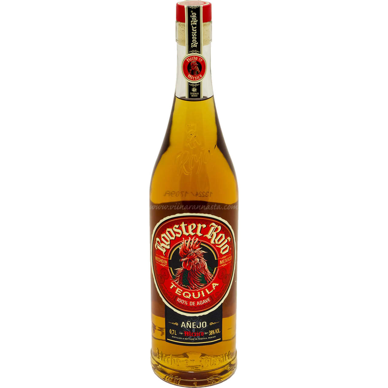 Product Image - Rooster Rojo Añejo Tequila