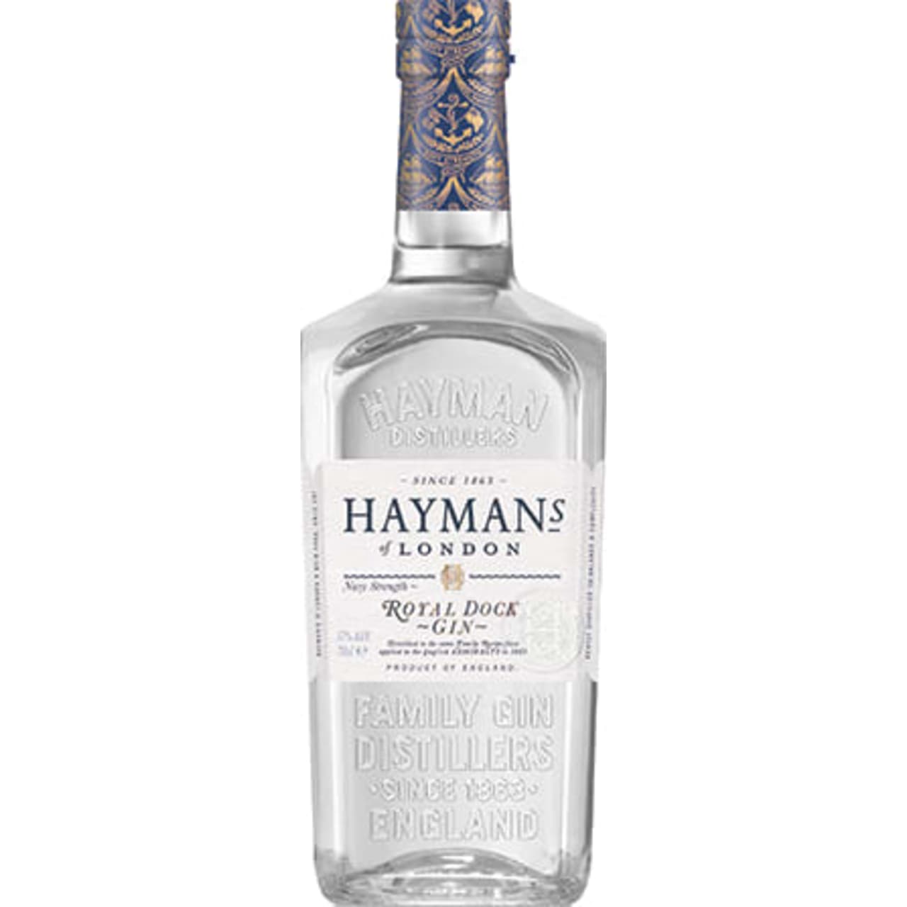 Product Image - Hayman's Royal Dock Navy Strength Gin