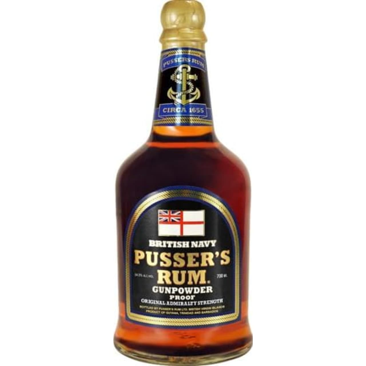 Product Image - Pusser's Rum Gunpowder Proof Rum