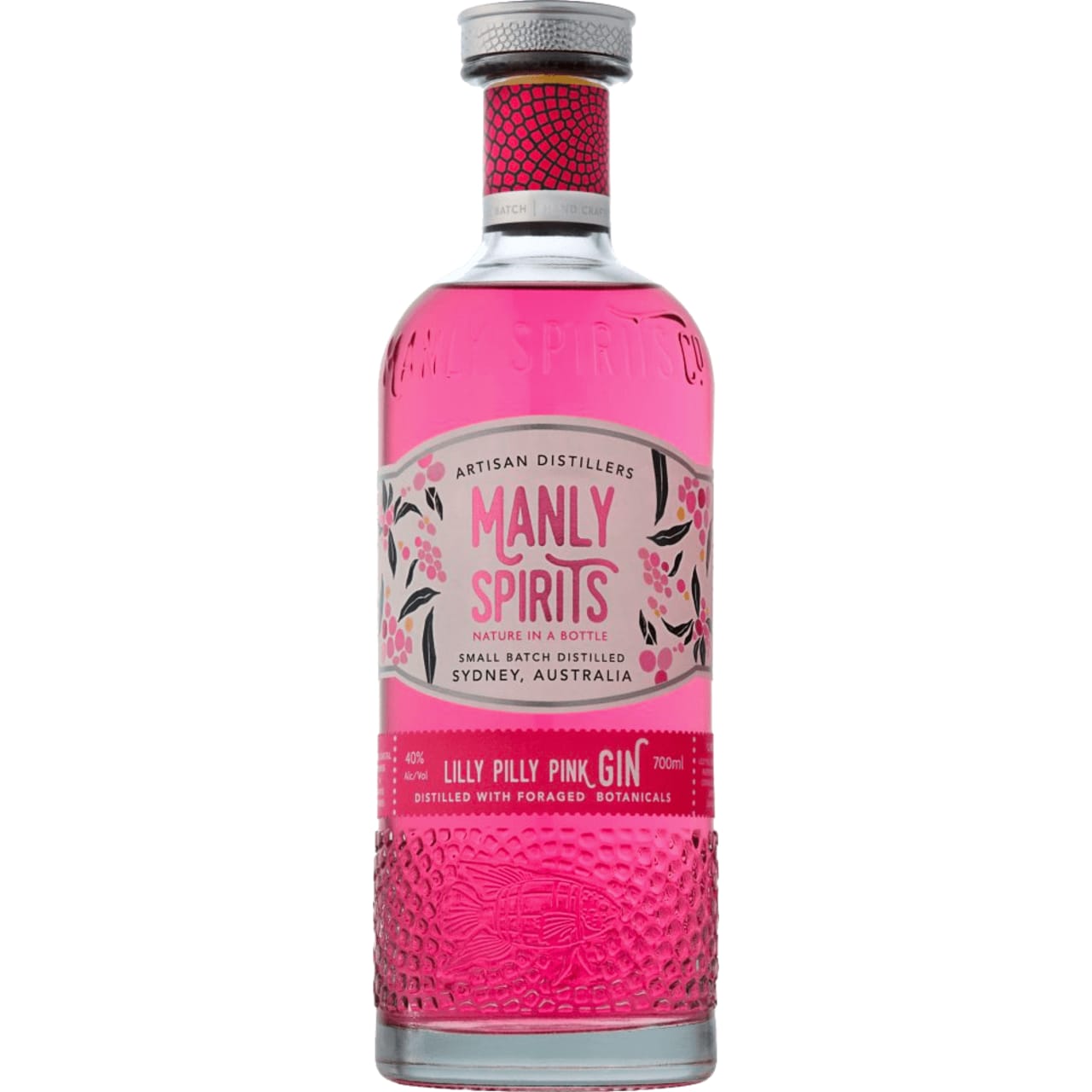 Product Image - Manly Spirits Co. Lilly Pilly Pink Gin