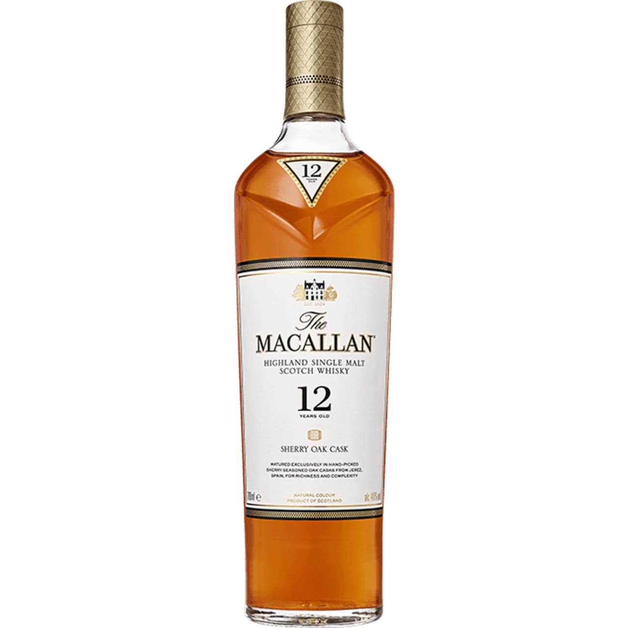 Product Image - The Macallan Sherry Oak 12 Year Old Single Malt