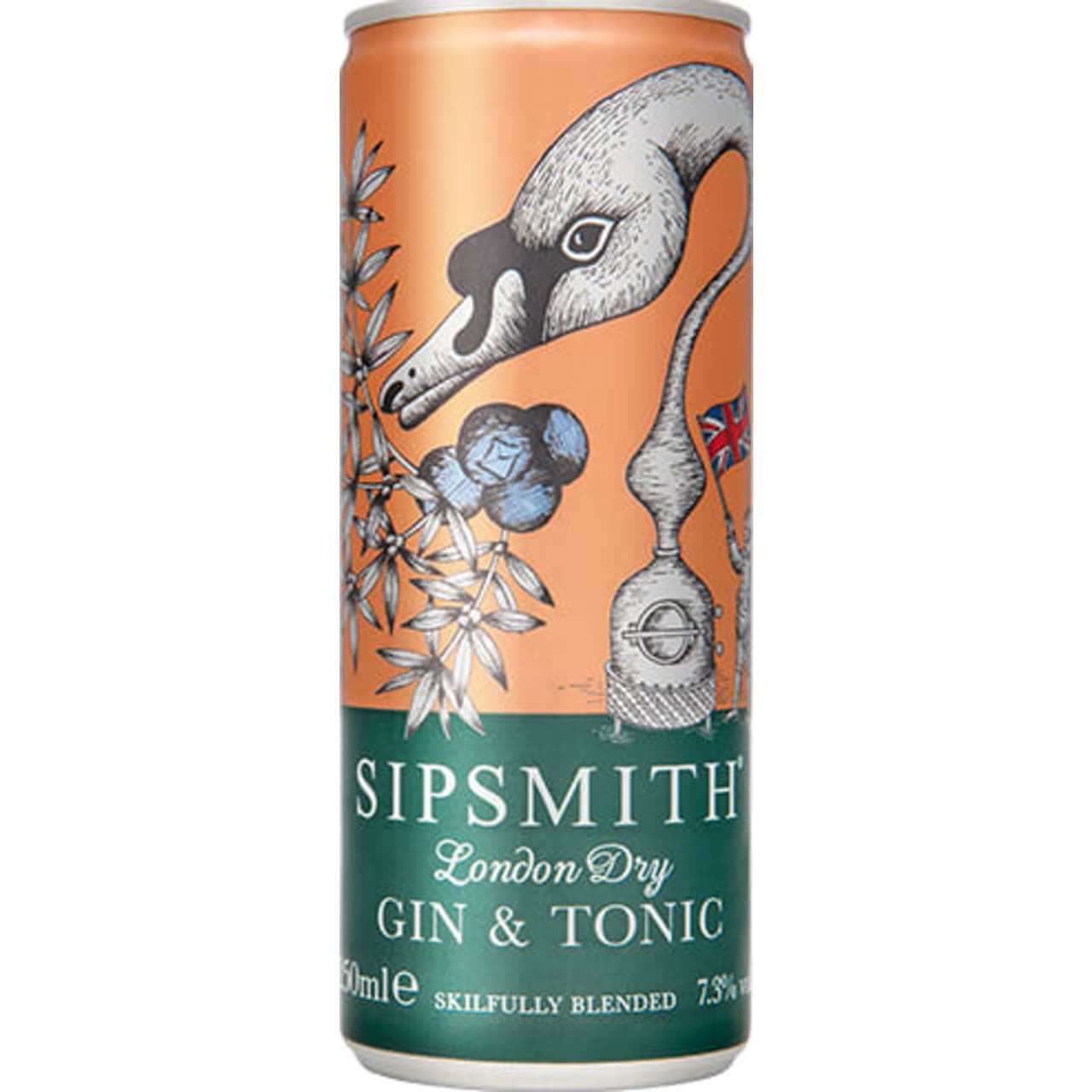 Product Image - Sipsmith London Dry Gin & Tonic Can Pack of 12
