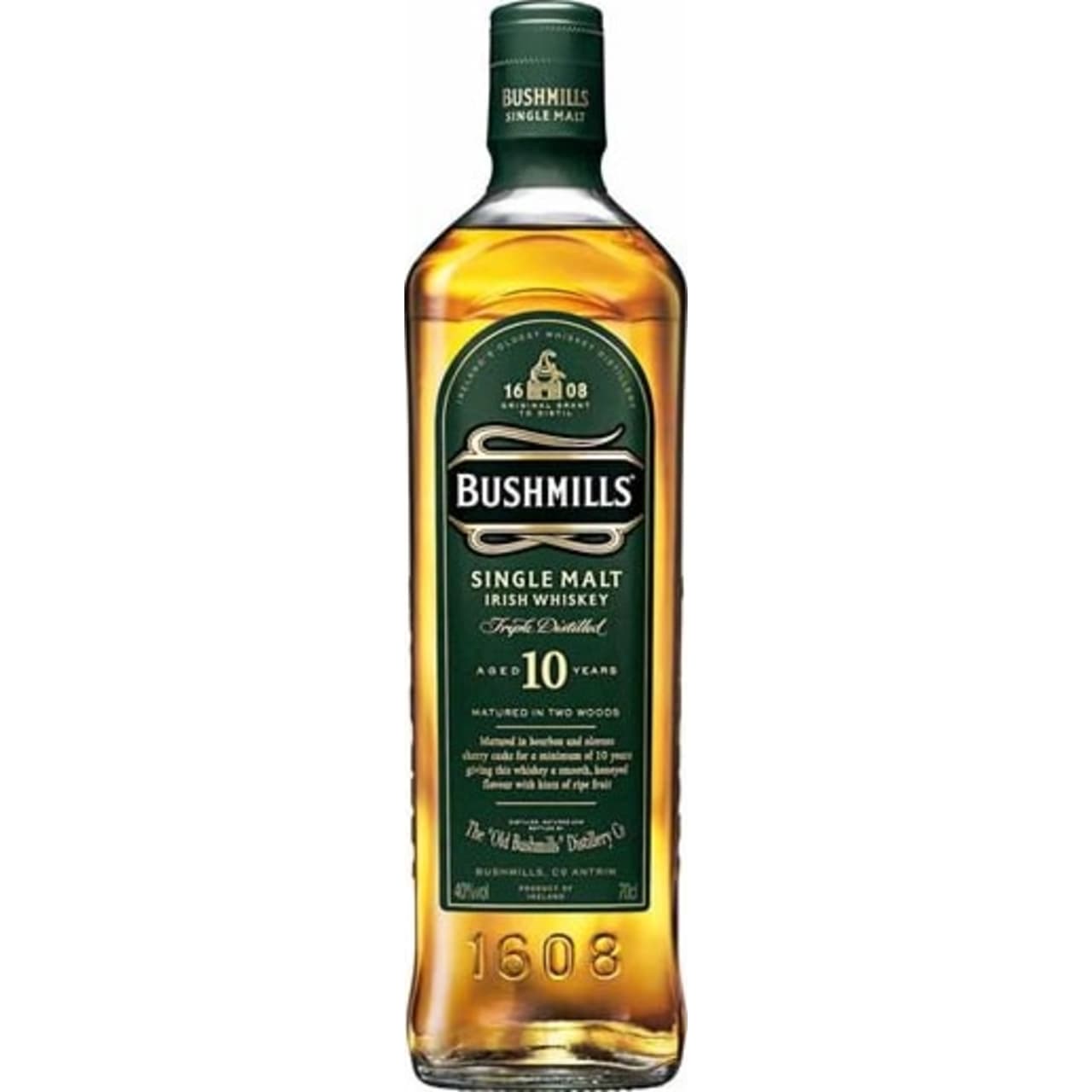 Product Image - Bushmills 10 Year Old Malt Whiskey