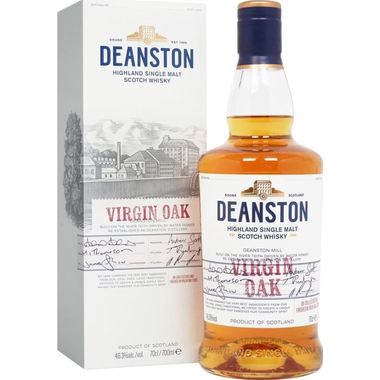 Product Image - Deanston Virgin Oak Whisky