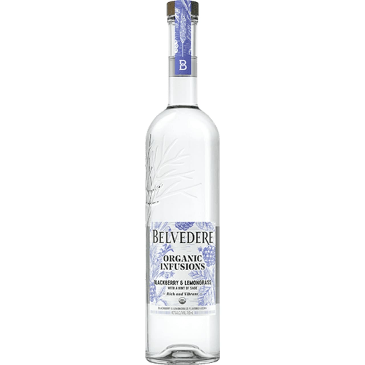 Product Image - Belvedere Organic Infusions Blackberry and Lemongrass