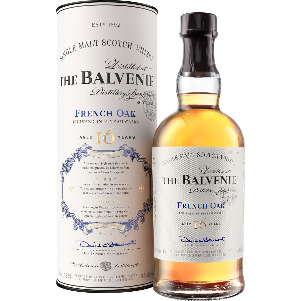 Product Image - The Balvenie 16 Year Old French Oak Pineau Cask Whisky