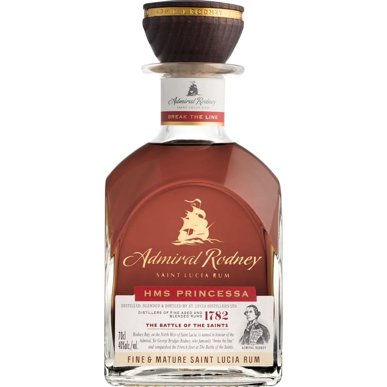 Product Image - Admiral Rodney HMS Princessa Rum