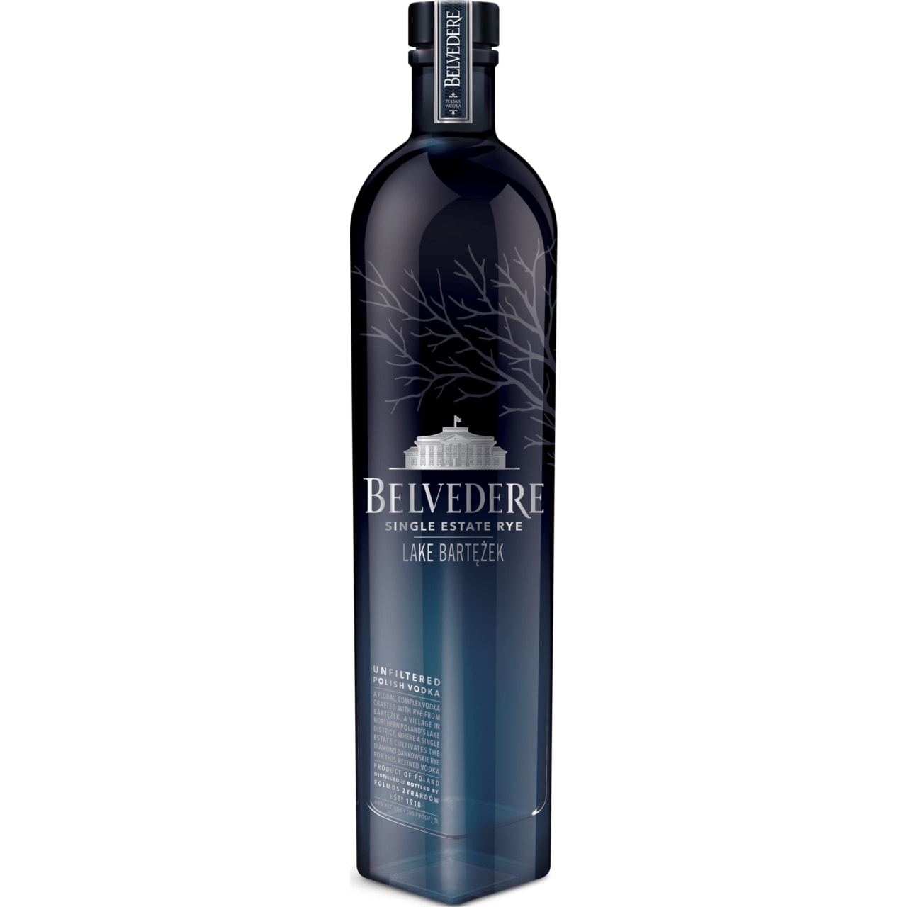 This Belvedere Vodka came with a built-in light in the base of the