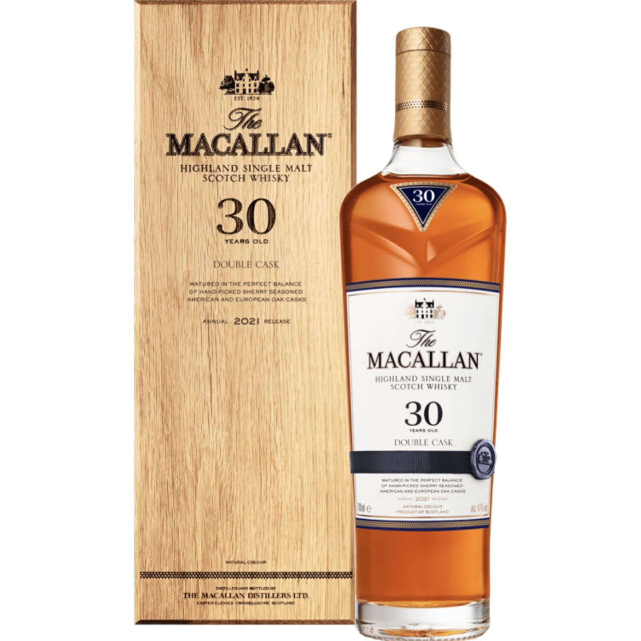 Product Image - The Macallan Double Cask 30 Year Old Single Malt